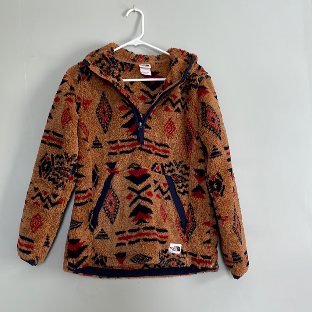 Patterned North Face Pullover